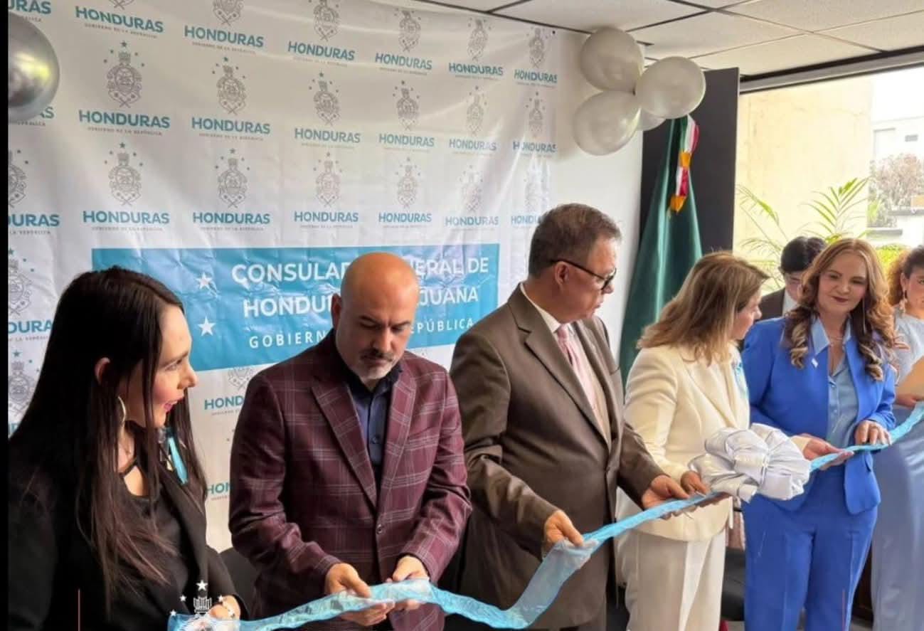 El Vicecanciller Antonio García formaliza la apertura del Consulado General de Honduras en Tijuana, México